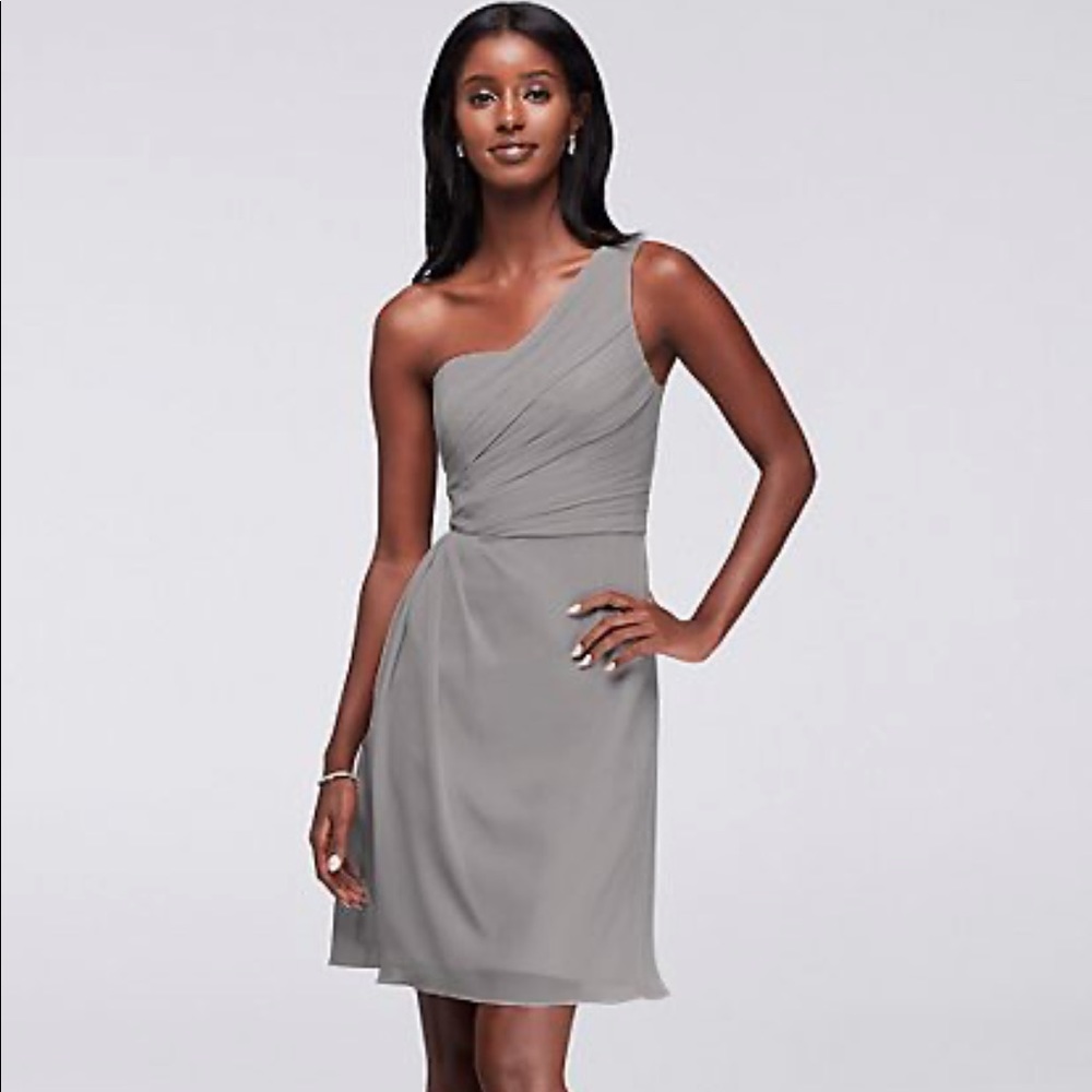 Bridesmaid Dress One Shoulder